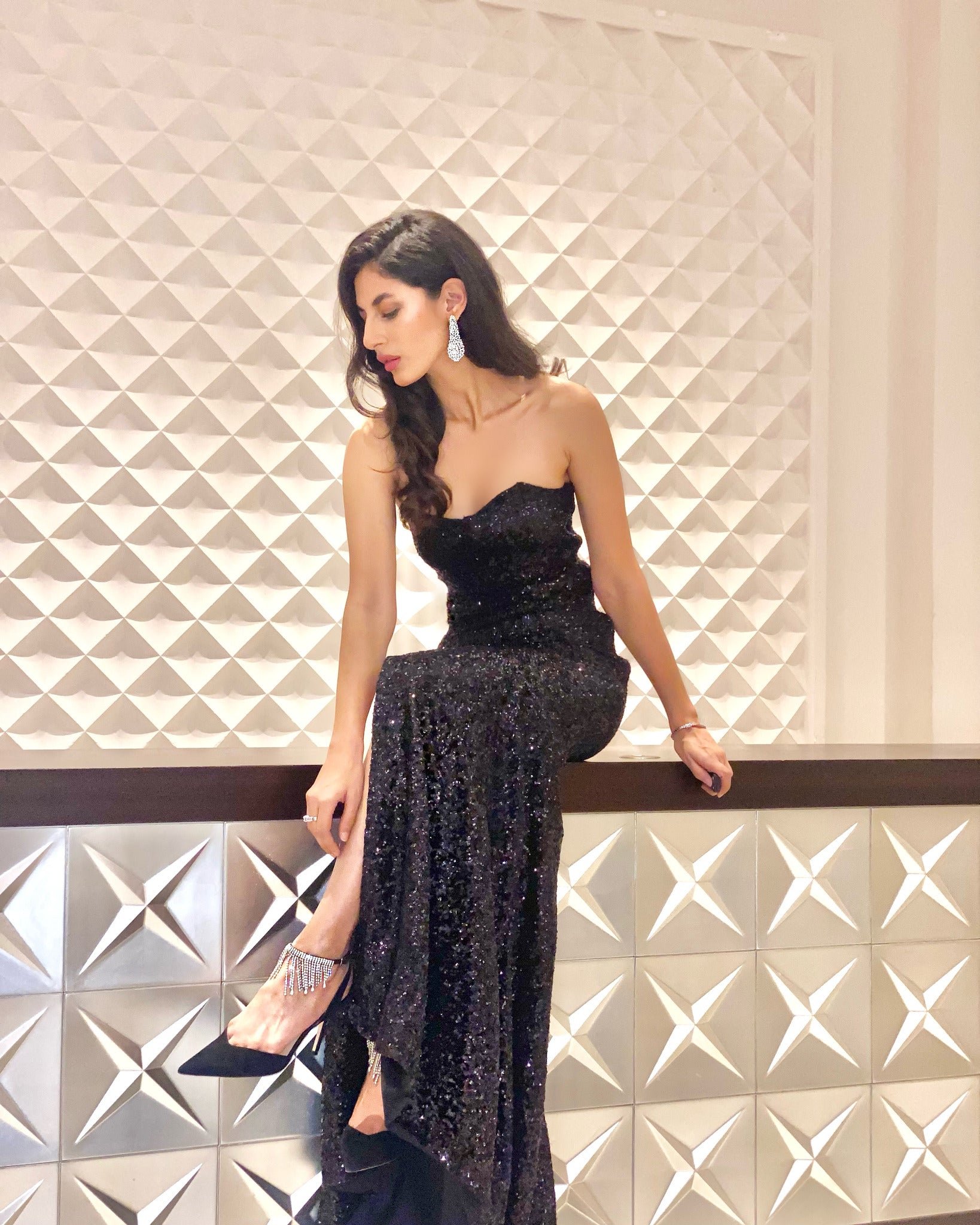 Fatima wearing Darla by Karishma Kewalramani