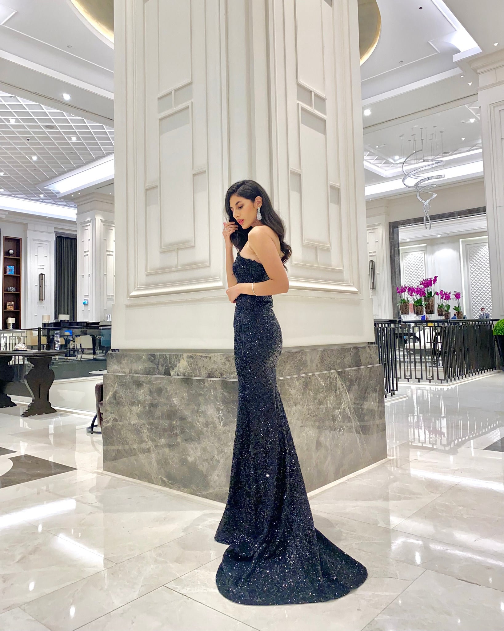 Fatima wearing Darla by Karishma Kewalramani