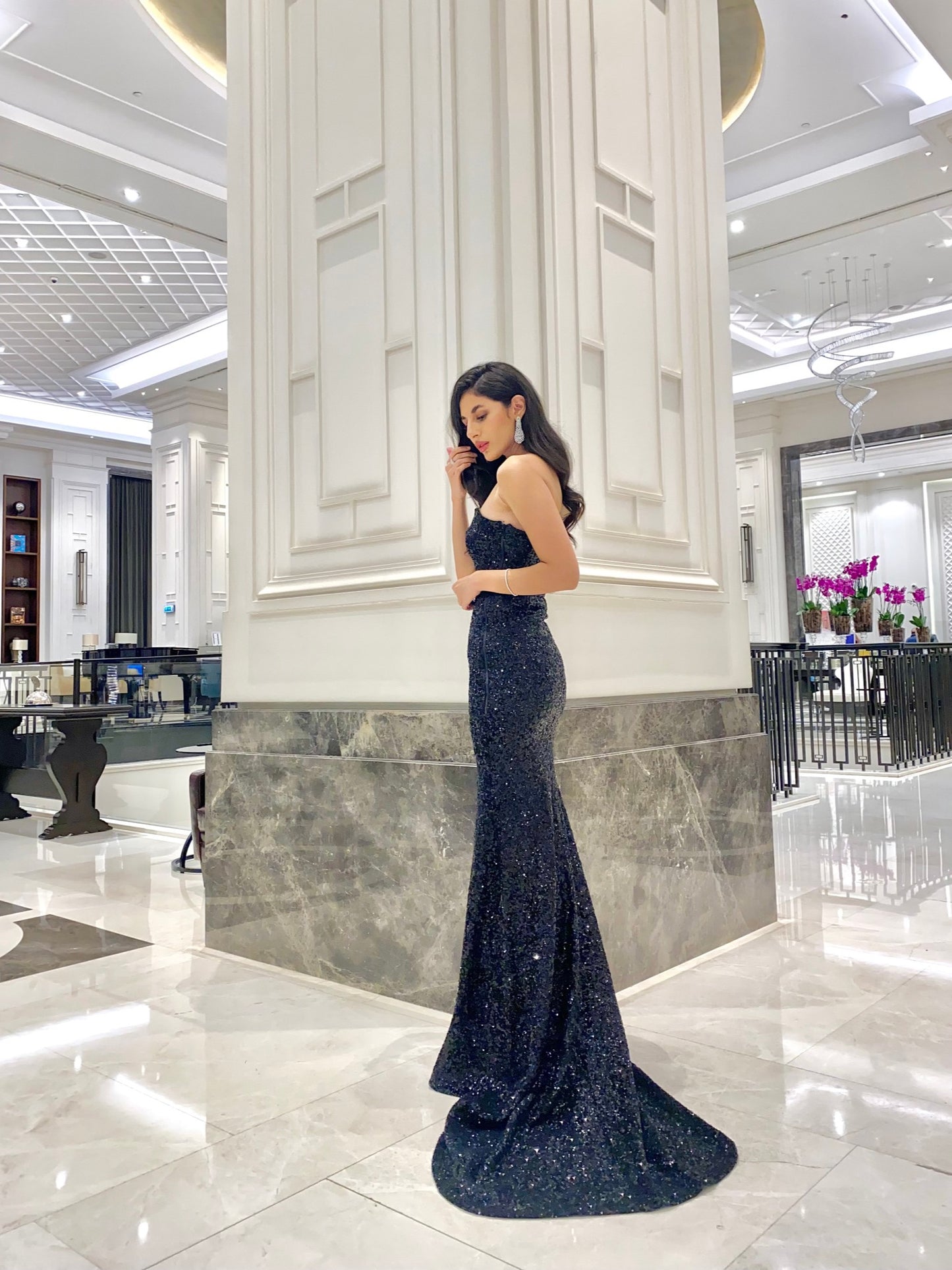 Fatima wearing Darla by Karishma Kewalramani