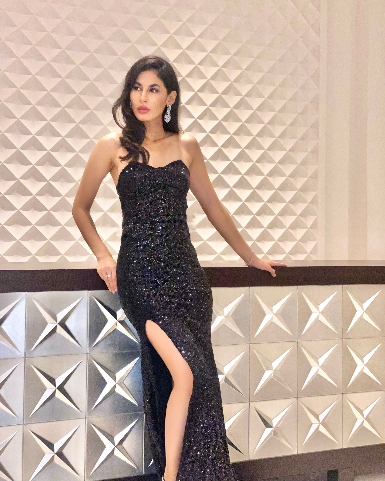 Fatima wearing Darla by Karishma Kewalramani