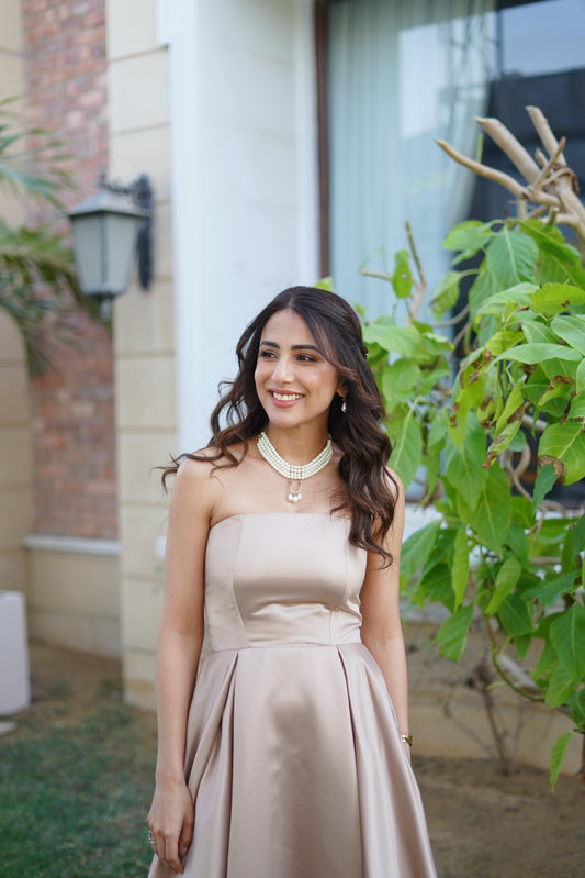 Sand Gown - Ushna Shah