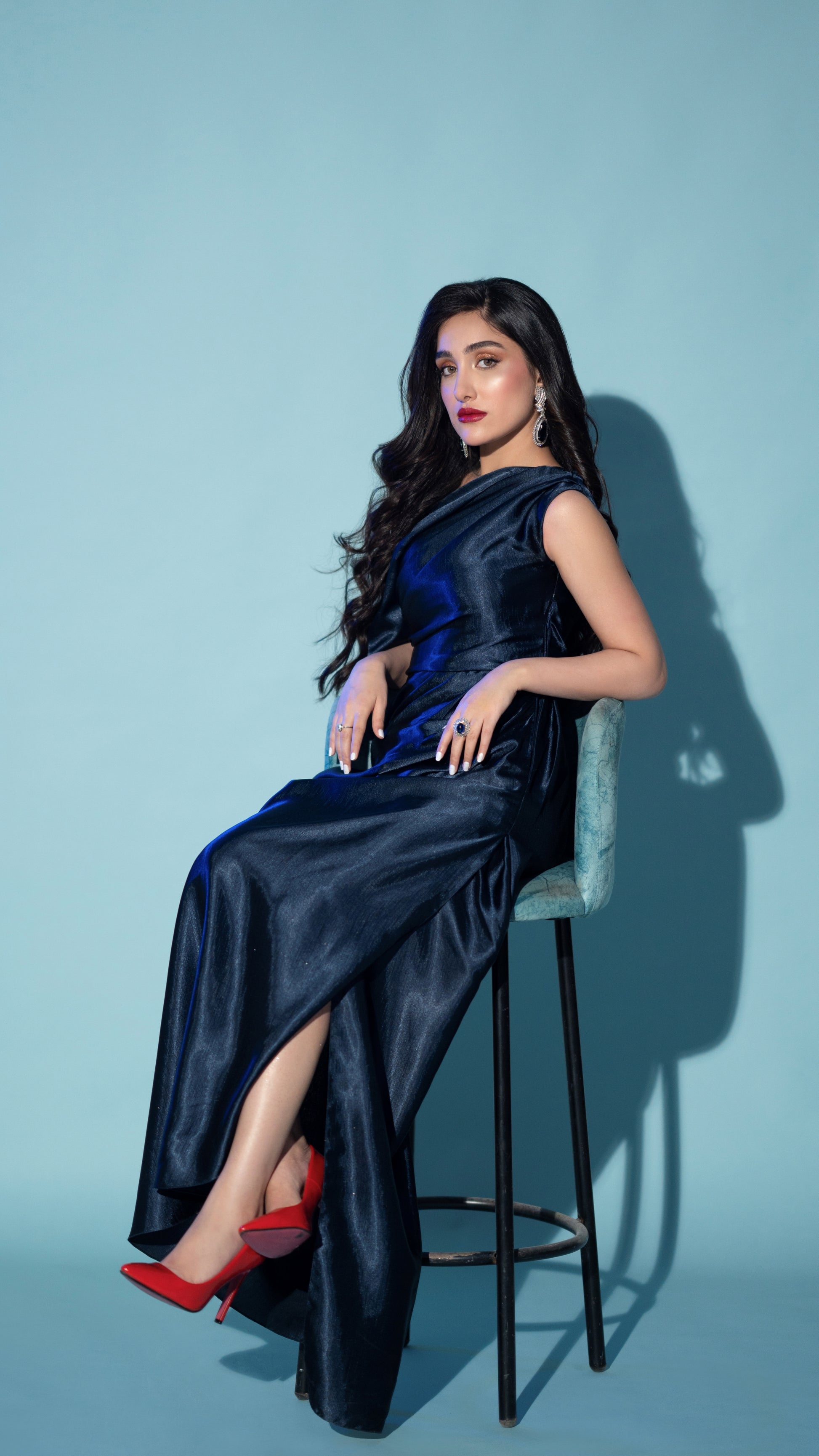 Luxury Raya gown styled for bold modern women