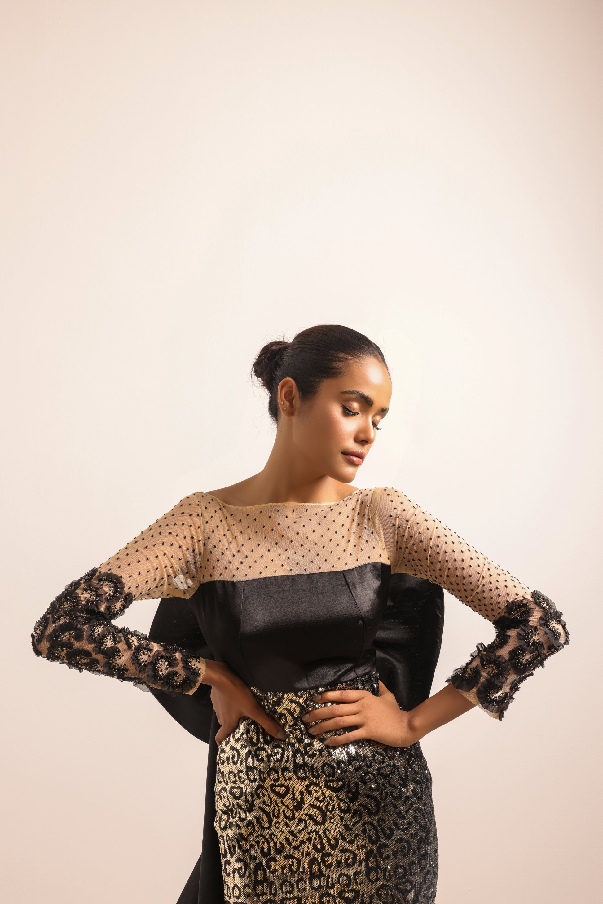 Premium bridal-inspired CIA gown styled for modern women