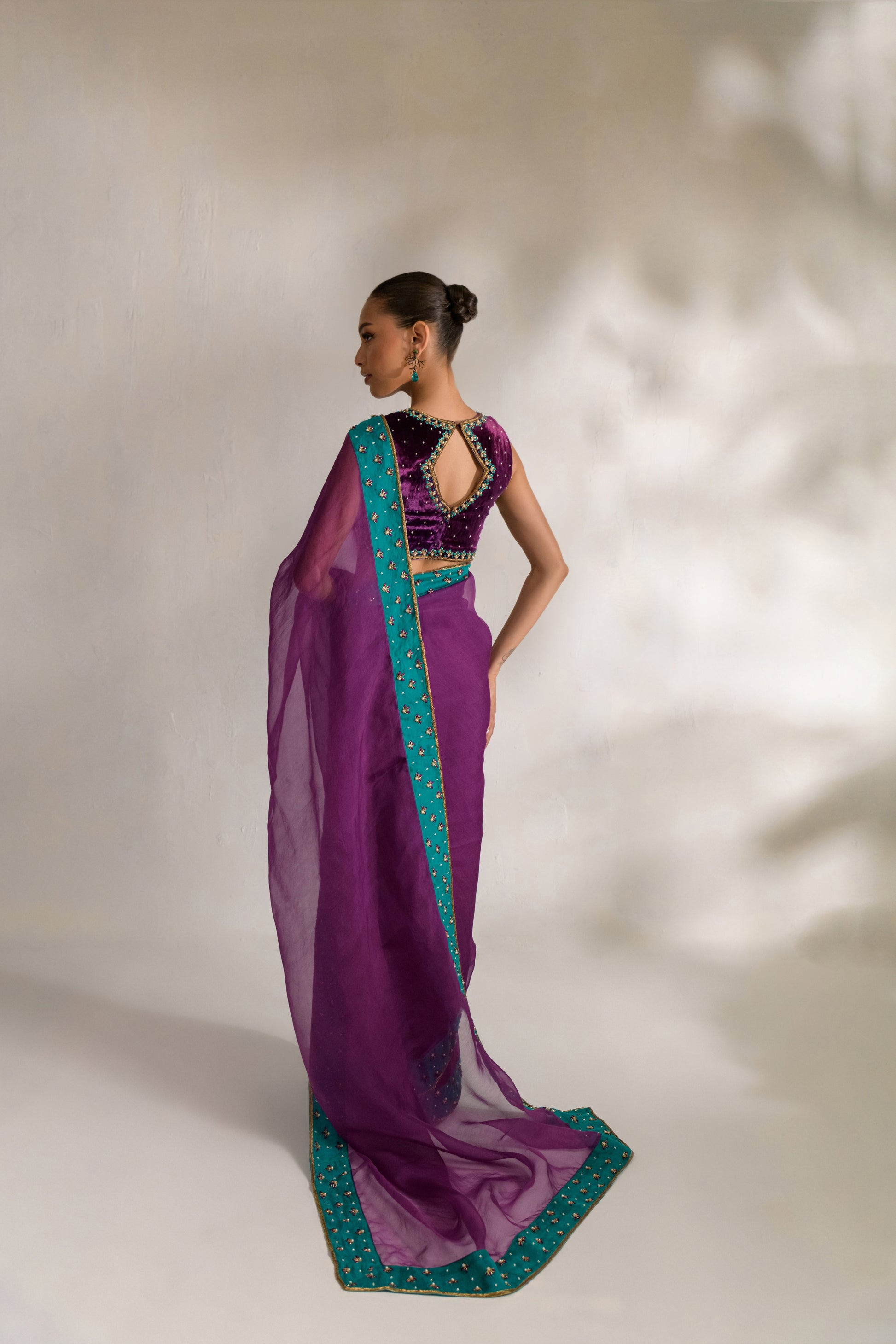 Elegant handmade saree ideal for weddings and special occasions